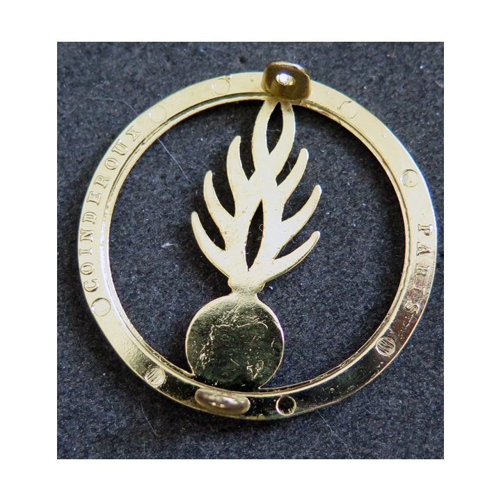 Insigne de béret de la gendarmerie mobile Fabrication Coinderoux
