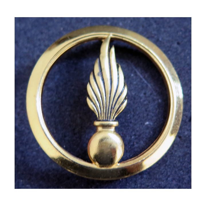insigne de béret du Cadre spécial modèle doré Bichet