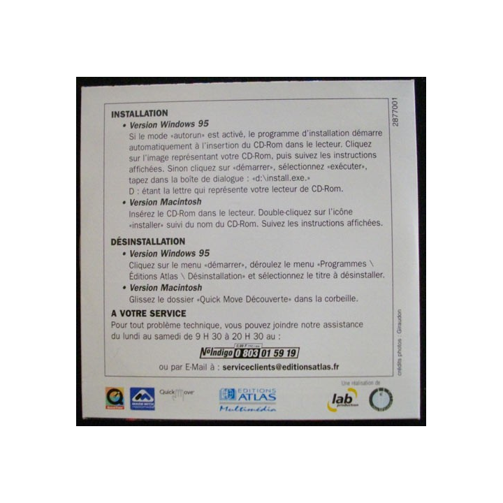  CD ROM MAC PC : 100 évènements-clés éditions Atlas