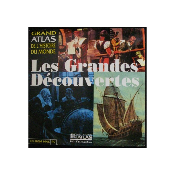  CD ROM MAC PC : Les Grandes découvertes éditions Atlas
