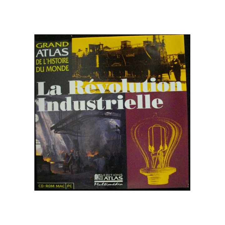  CD ROM MAC PC : La Révolution industrielle éditions Atlas