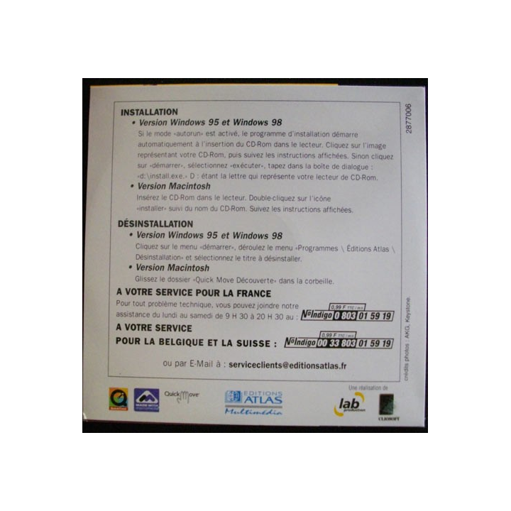  CD ROM MAC PC : La Révolution industrielle éditions Atlas