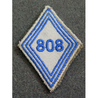 LOSANGE DE BRAS MODÈLE 45 : losange de la 808° COSM Compagnie  d'ouvriers du service du matériel modèle troupe AFN