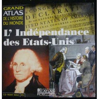  CD ROM MAC PC : L'Indépendance de Etats Unis éditions Atlas