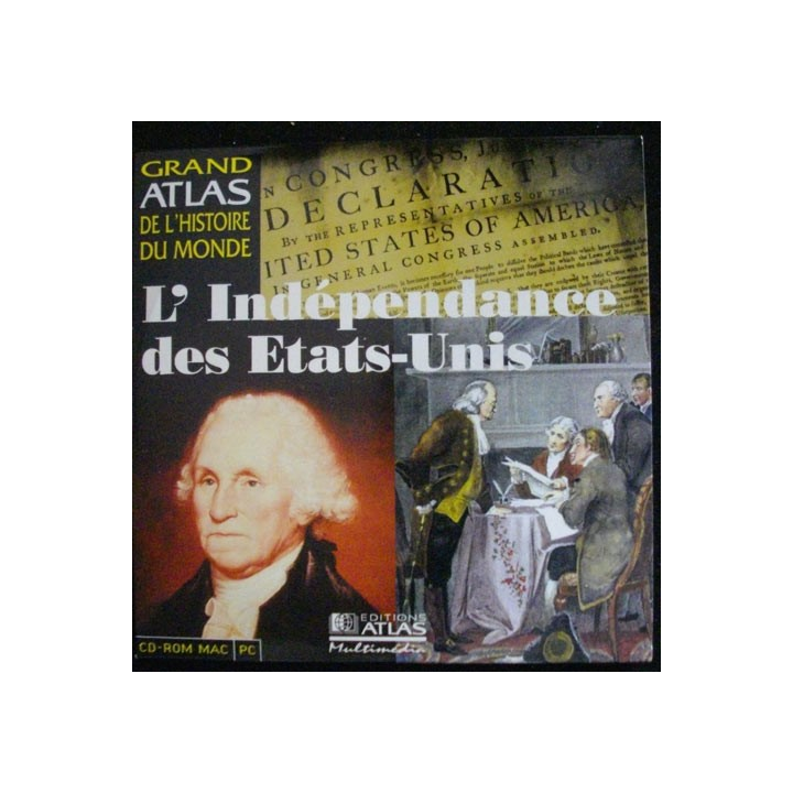  CD ROM MAC PC : L'Indépendance de Etats Unis éditions Atlas