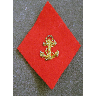 LOSANGE DE BRAS MODÈLE 45 : losange du SMBC service du Matériel et des bâtiments coloniaux officier cannetille