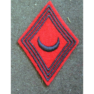 LOSANGE DE BRAS MODÈLE 45 : losange de régiment d'artillerie d'Afrique Hors unité modèle troupe