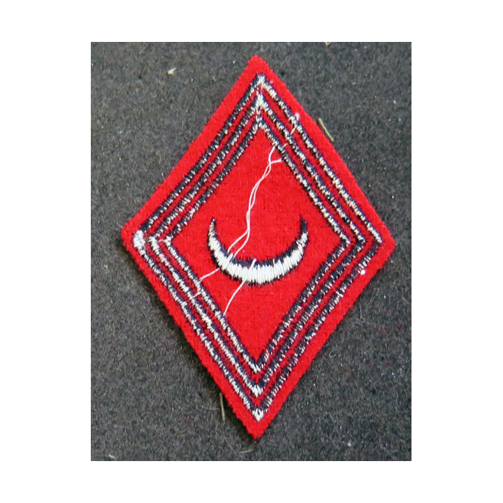 LOSANGE DE BRAS MODÈLE 45 : losange de régiment d'artillerie d'Afrique Hors unité modèle troupe
