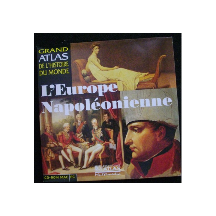  CD ROM MAC PC : L'Europe Napoléonienne éditions Atlas