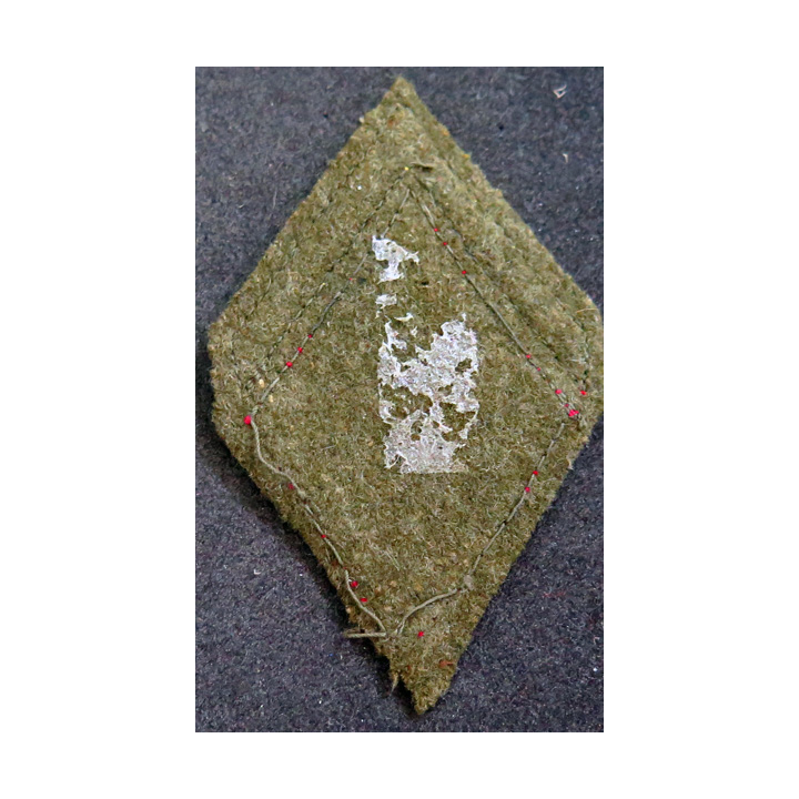 LOSANGE DE BRAS MODÈLE 45 : losange de sergent PDL du 453° Groupe d'artillerie antiaérienne