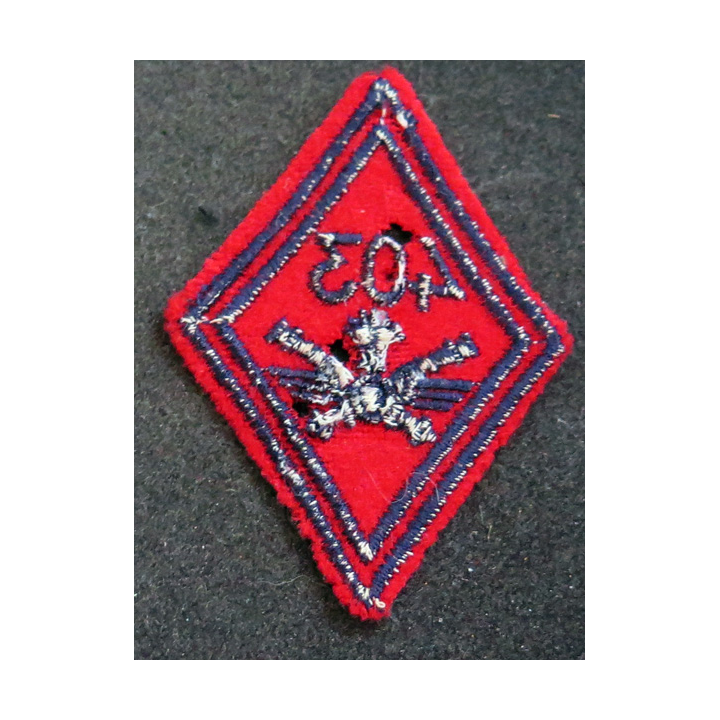 LOSANGE DE BRAS MODÈLE 45 : losange du 403° Régiment d'artillerie antiaérienne modèle troupe