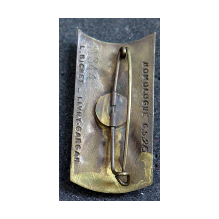 Brevet d'Instructeur de combat rapproché fabrication Bichet n° 344