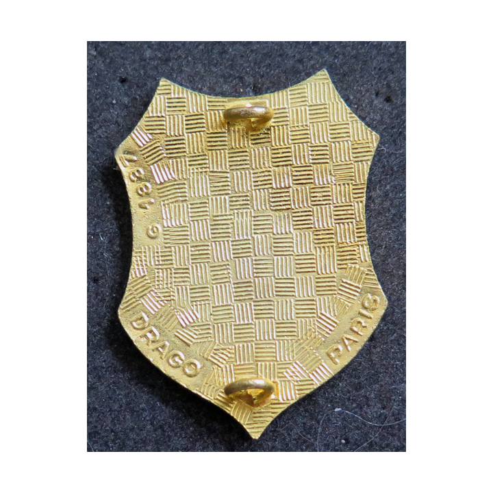 443° CRD :  443° compagnie de réparation divisionnaire de fabrication Drago Paris G. 1837 en émail