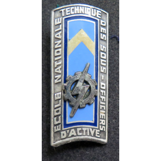 ENTSOA : insigne école nationale technique des sous-officiers d'active