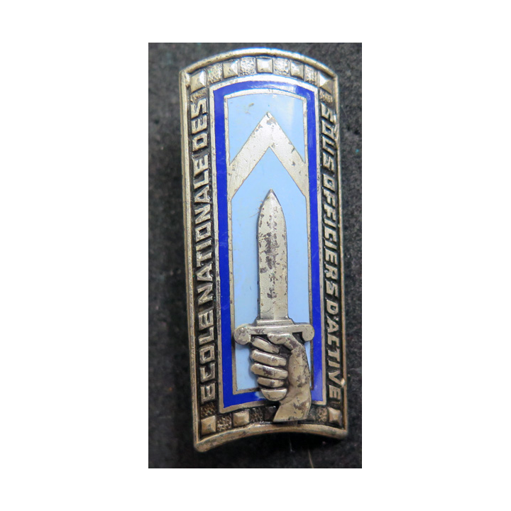 ENSOA insigne école nationale sous-officiers d'active  rago G. 1987