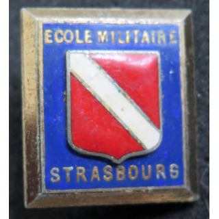 EMS : insigne de l'école militaire de Strasbourg de fabrication Drago G. 436