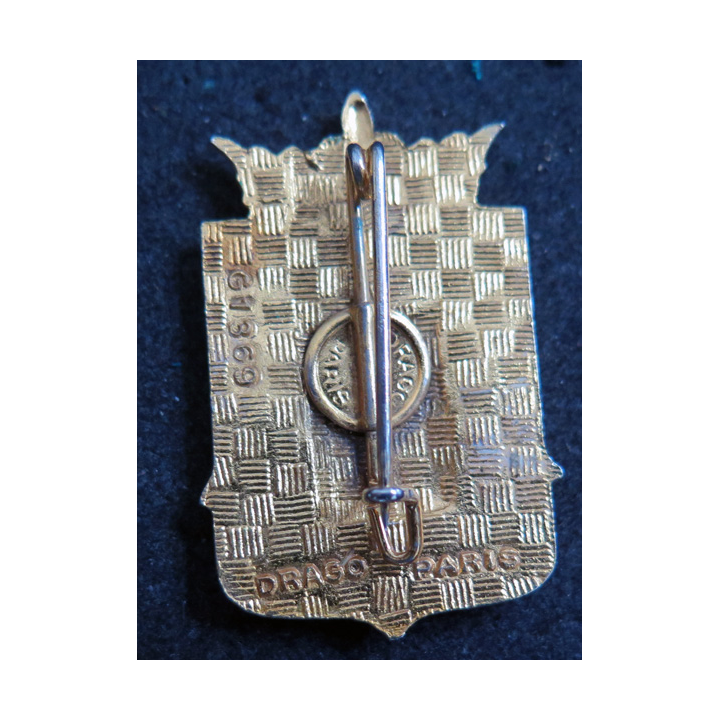 60° RI : 60° régiment d’infanterie de fabrication Drago Paris G. 1369 en émail