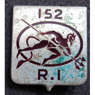 copie de 152° RI : Insigne du 152° régiment d'infanterie Drago G. 477