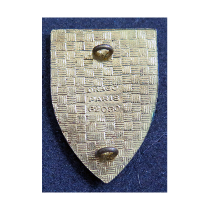 23° RI : 23° régiment d'infanterie Drago Paris G. 2080 émail violet translucide