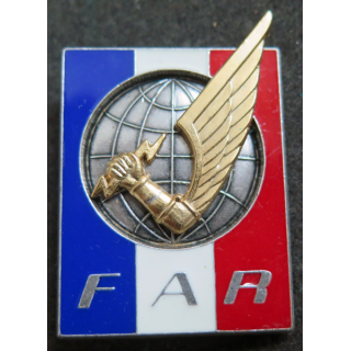FAR Force d'Action rapide Delsart G. 3158 globe aile éclair drapeau