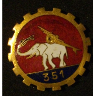 351°RALP : 351°RÉGIMENT D'ARTILLERIE LOURDE PORTEE ÉMAIL (EDET)