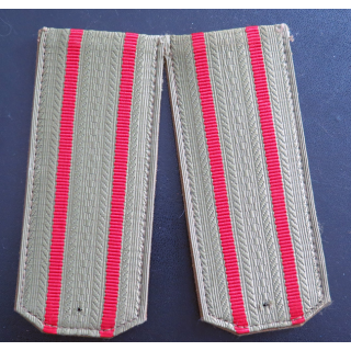 URSS : Paire d'épaulettes d'officier supérieur de l'armée de terre soviétique
