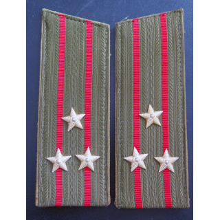 URSS : paire d'épaulettes de Colonel de l'Armée de terre
