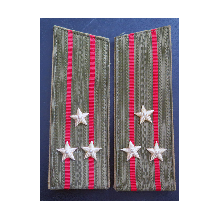 URSS : paire d'épaulettes de Colonel de l'Armée de terre