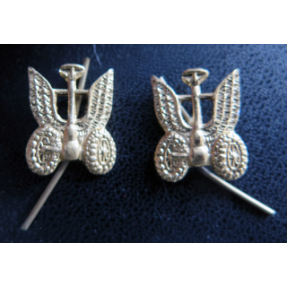 URSS : Paire d'insignes de col du transport automobile