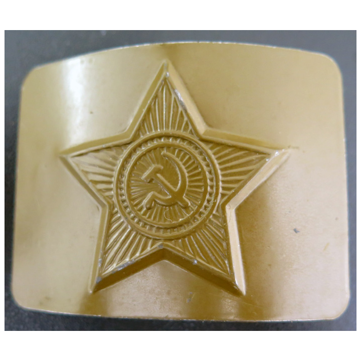 URSS : boucle de ceinturon de tenue de campagne soviétique