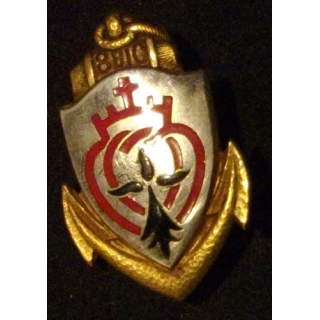 8° BIC : 8° BATAILLON D'INFANTERIE COLONIALE ÉMAIL (D BER 502)