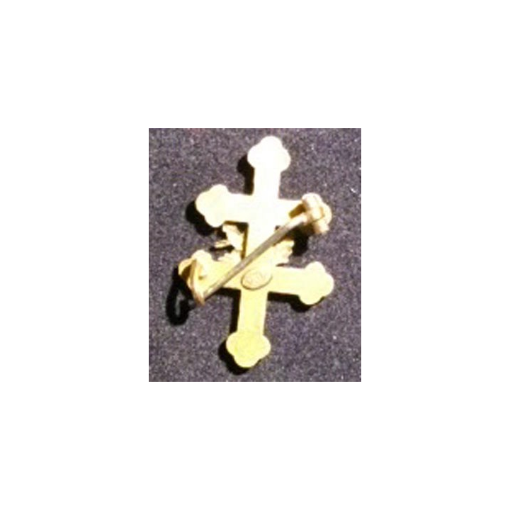 insigne du 20° corps d'armée sans émail et avec des chardons 1939
