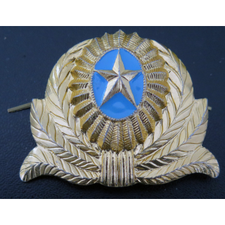 KAZAKHSTAN : cocarde de casquette des Forces armées