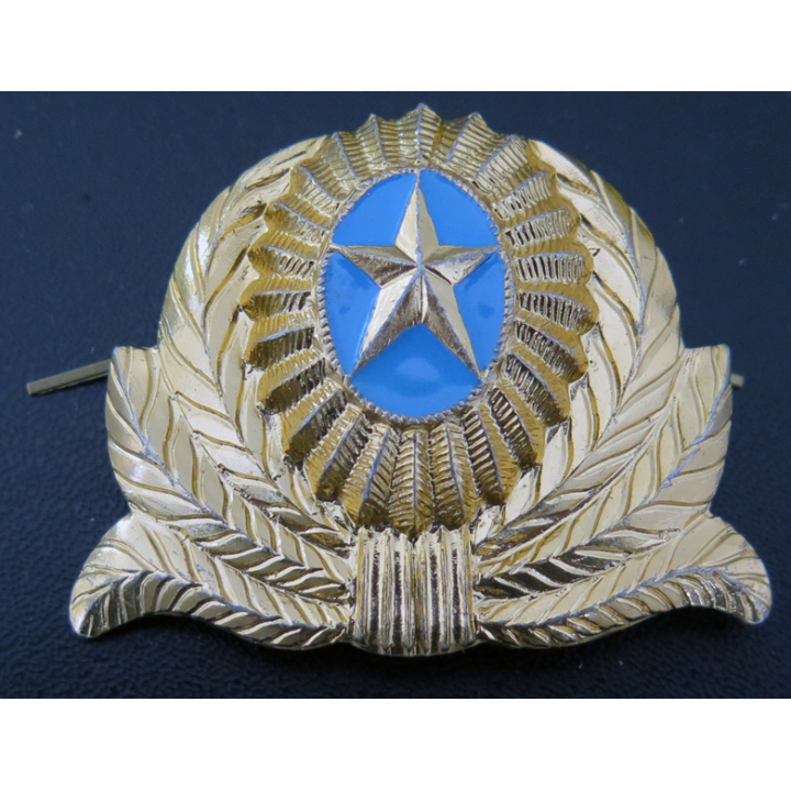KAZAKHSTAN : cocarde de casquette des Forces armées