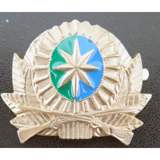 KAZAKHSTAN : cocarde de casquette des Forces de la Protection de la nature