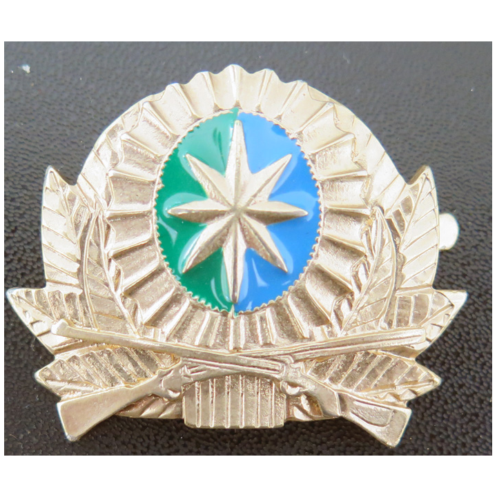 KAZAKHSTAN : cocarde de casquette des Forces de la Protection de la nature