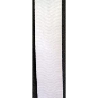 Ruban blanc longueur 14 cm