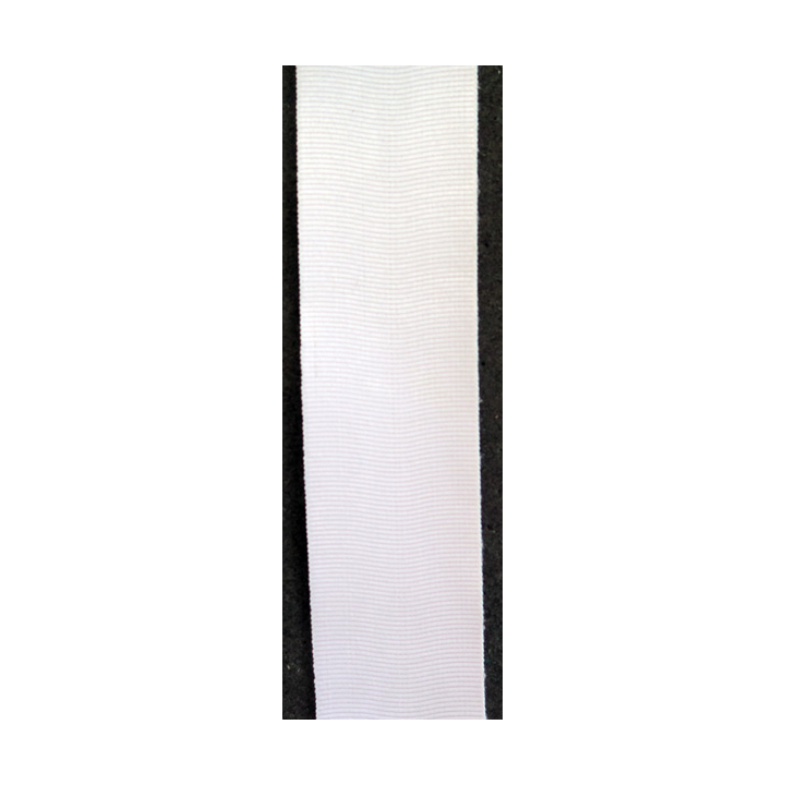 Ruban blanc longueur 14 cm