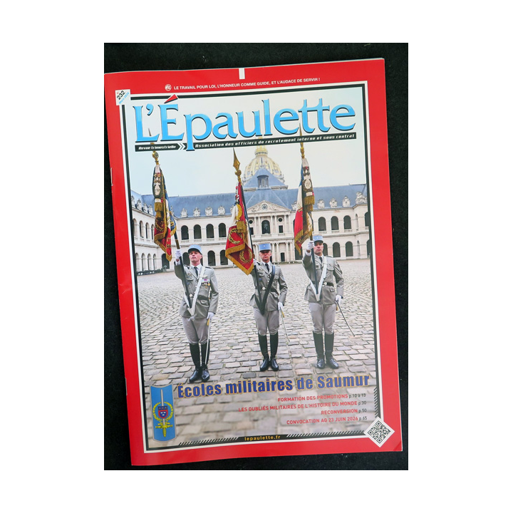 L'ÉPAULETTE n° 232 mars 2026 : Revue de l'épaulette sur les écoles militaires de Saumur