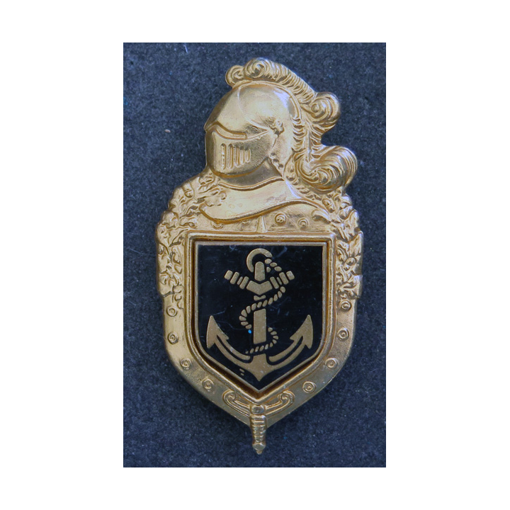 insigne de la gendarmerie maritime plateau Béraudy H. 696 écu Béraudy G. 2375