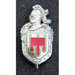 Insigne de la 8° Légion de gendarmerie départementale Plateau AB Louis Del H.696 et écu G.2183