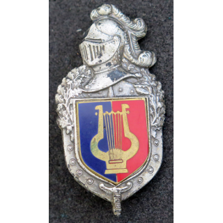 Insigne de la musique de la Garde républicaine Plateau et écu Drago