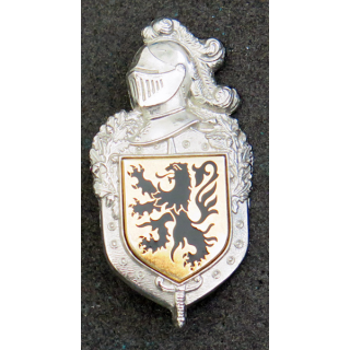 Insigne de la GGRG de gendarmerie du Nord Plateau DELSART H.698 et écu Deksart G. 2175