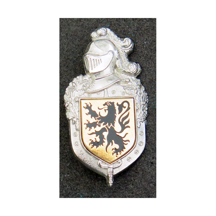 Insigne de la GGRG de gendarmerie du Nord Plateau DELSART H.698 et écu Deksart G. 2175