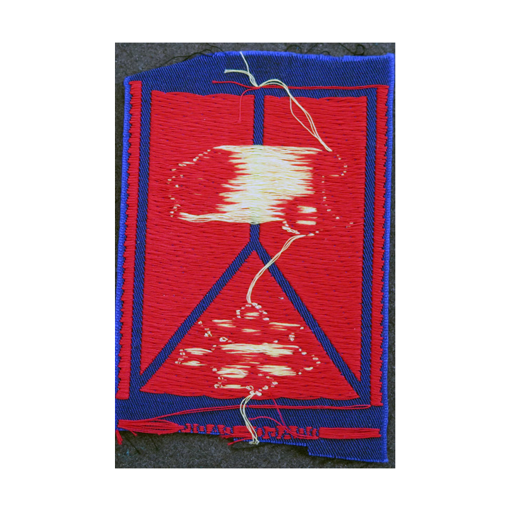 Ecusson brodé du commandement Antilles Guyane