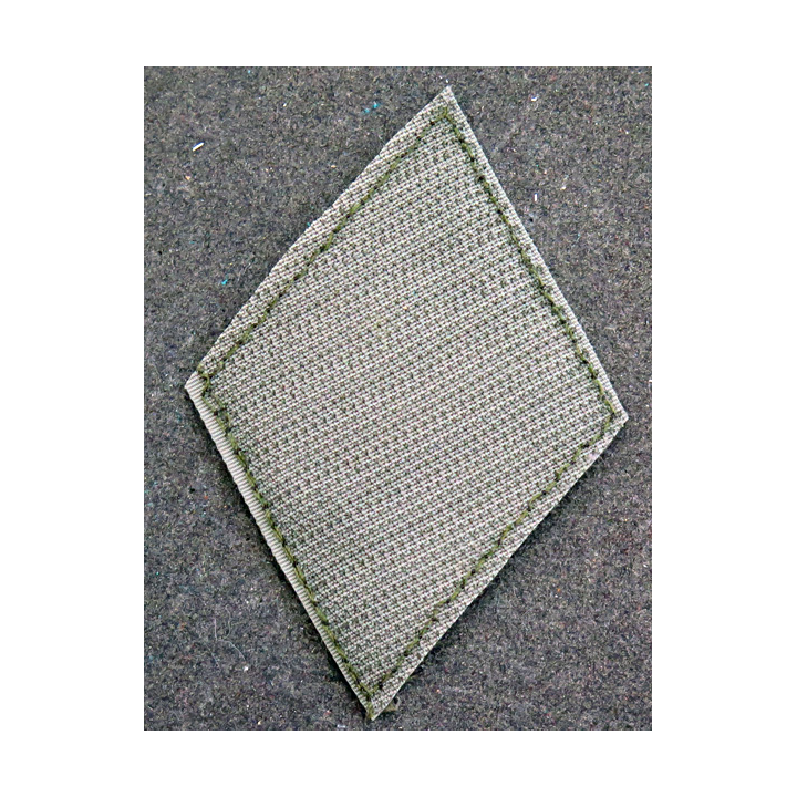 1° DB : insigne tissu de la 1° division blindée (1978) basse visibilité sur scratch