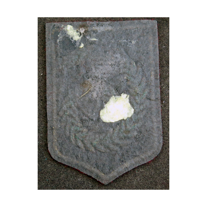 6° DLB : insigne tissu de la 6° division légère blindée feutrine 1° modèle (1982-1984)
