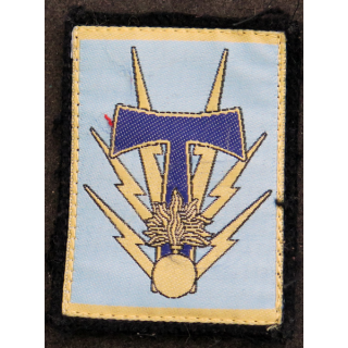 BTAC : insigne tissu de la Brigade des Transmissions et d'appui au Commandement