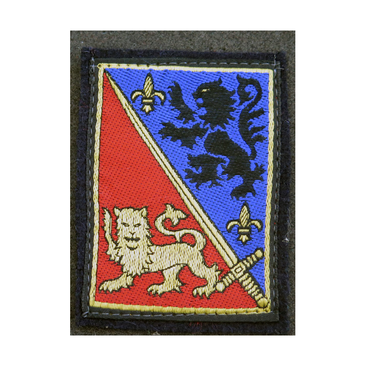 12° DI : insigne tissu de la 12° Division d'Infanterie (1974-1984)