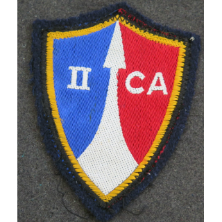 2° CA FFA : insigne tissu du 2° Corps d'Armée de la Force Française en Allemagne (1969-1978)